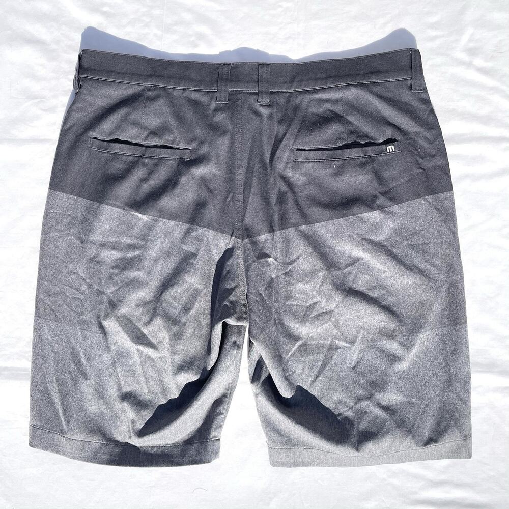 Travis Mathew Gray Color Block Performance Shorts… - image 3
